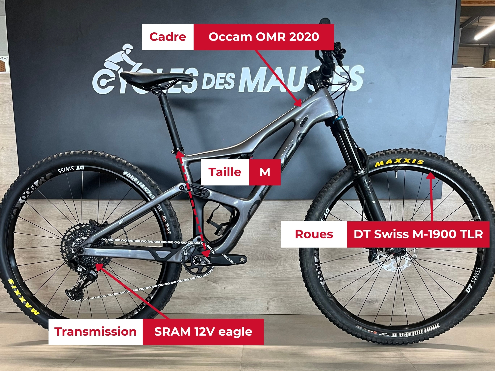 Orbea Occam M30 Eagle 2020 reconditionné à vendre Orbea Occam M30 Eagle 2020 reconditionné à vendre chez votre magasin de vélos préféré Cycles des Mauges